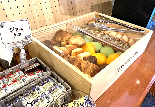 朝食会場「en」